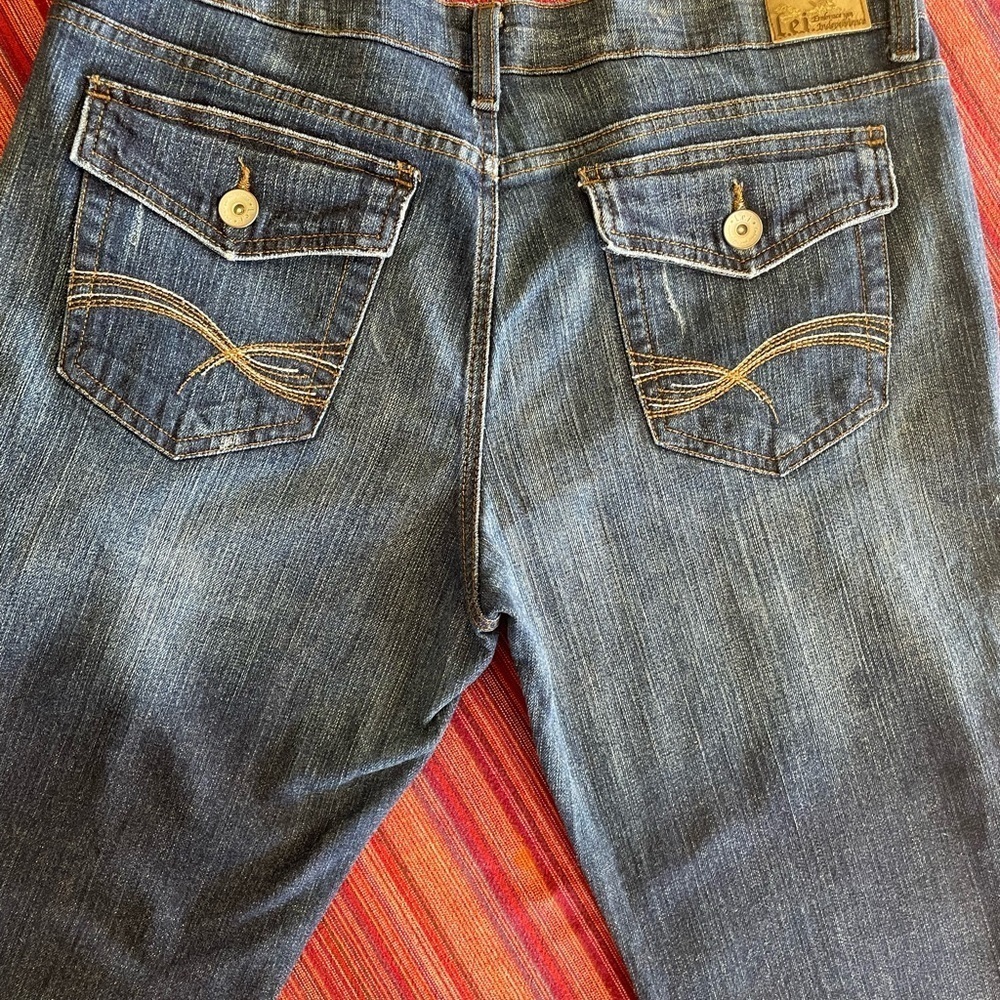 LEI Jeans Button Pockets Y2K - Picture 1 of 11